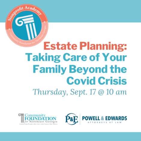 Estate Planning: Taking Care of Your Family Beyond COVID-19